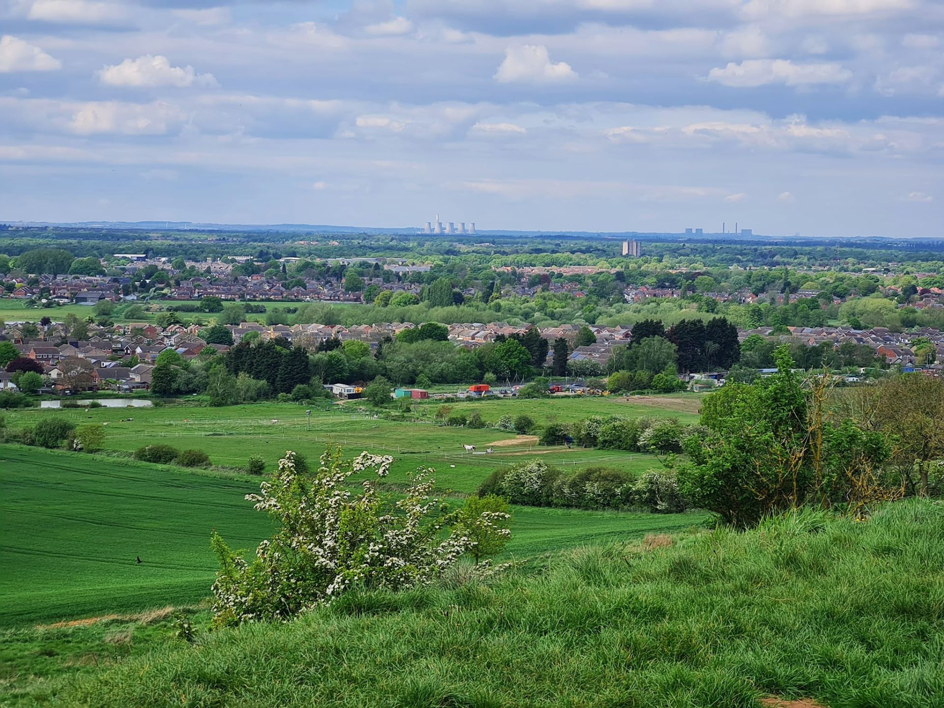 View from Bracebridge heath